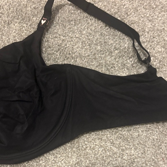 NWT 36DDD Victoria's Secret Body by Victoria unlined Demi Black Bra - Picture 4 of 5